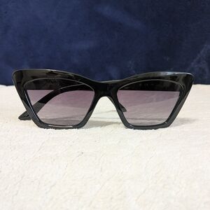 BCBGeneration Black Cat-Eye Sunglasses Bold Design